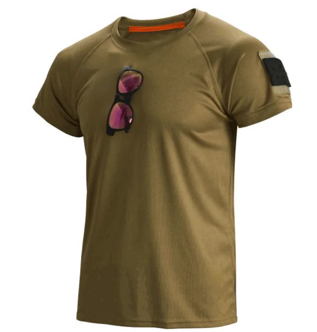 Men's Quick Dry O Neck Outdoor Tee