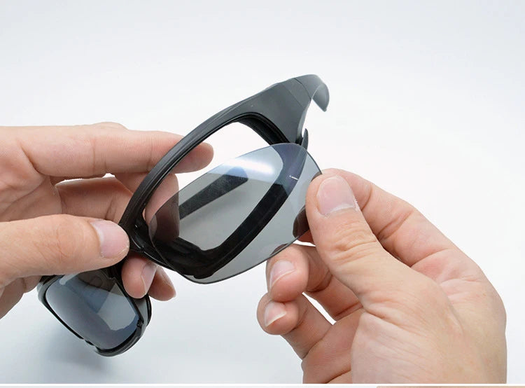 Tactical 4‑lens Polarized Sunglasses