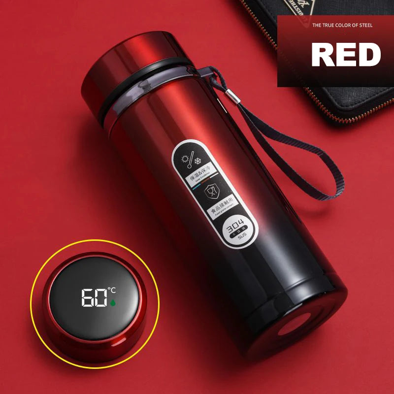 LED Temperature Stainless Steel Thermos
