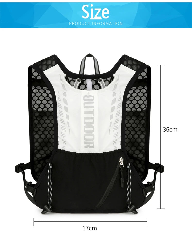 Reflective Hydration Vest Running & Cycling