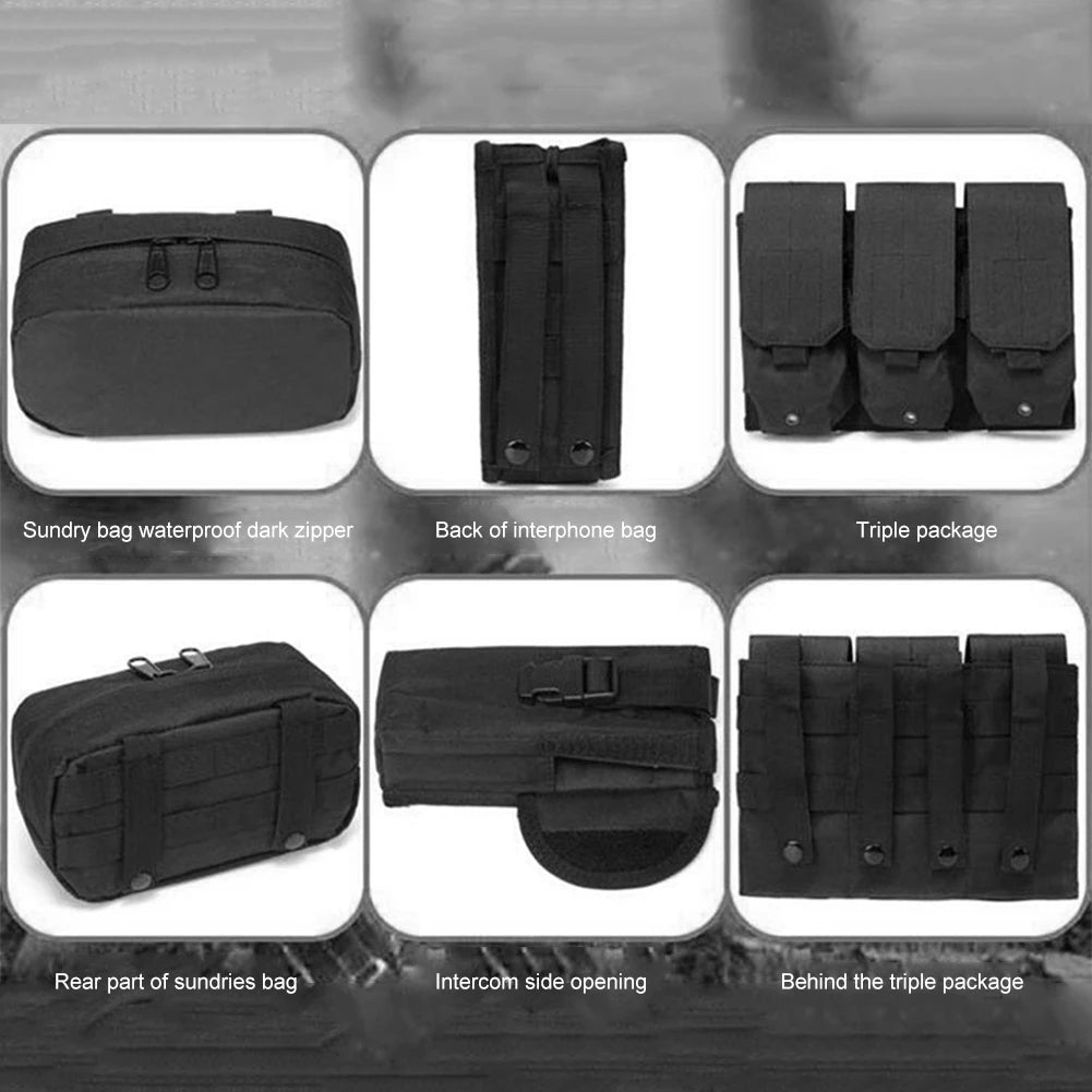 Adjustable Nylon MOLLE Tactical Hunting Vest