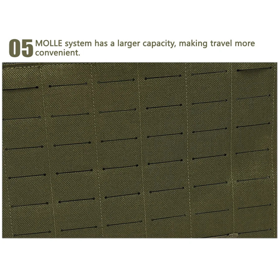 MOLLE Tactical Training Vest Waterproof quick-release