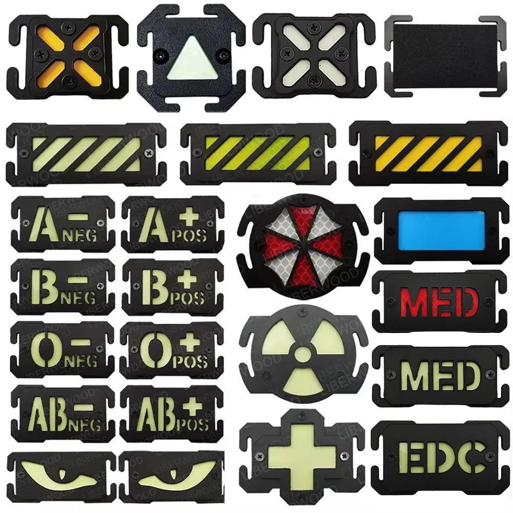 MOLLE Night Light Id Patch (hook & Loop)