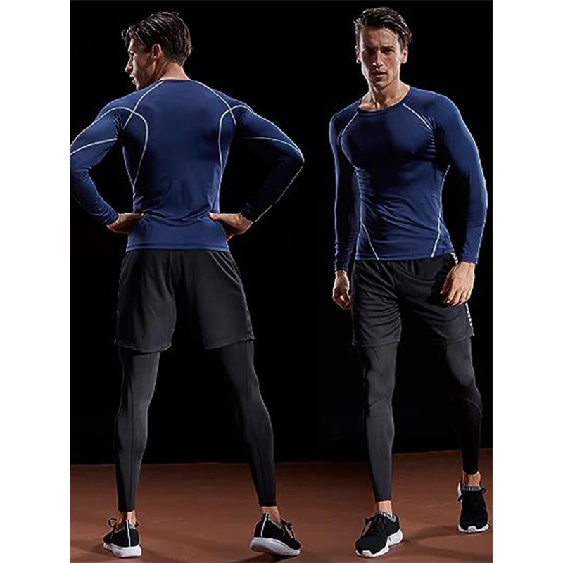 Men's Compression Long Sleeve Training Shirt