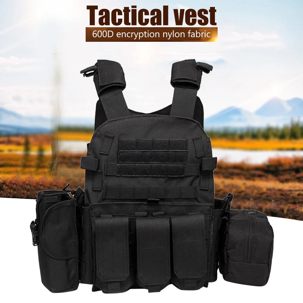 Adjustable Nylon MOLLE Tactical Hunting Vest