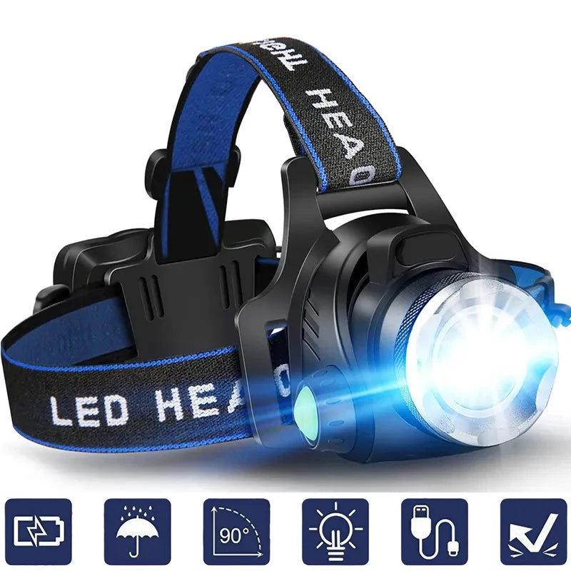 1000LM Rechargeable LED Headlamp
