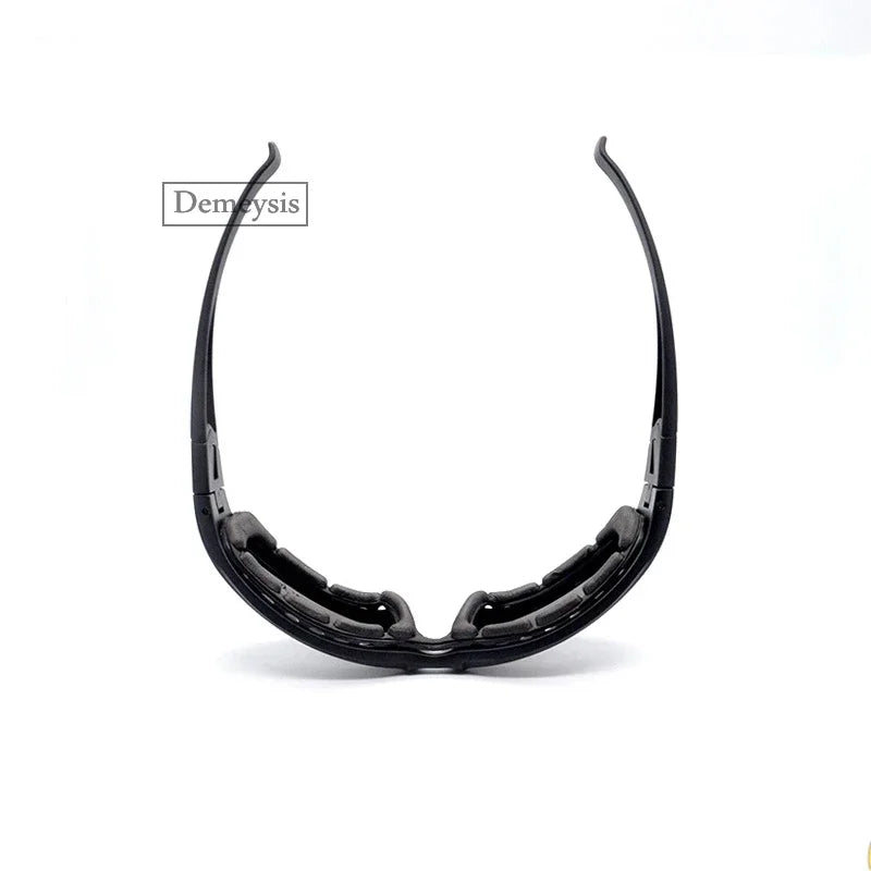 Tactical 4‑lens Polarized Sunglasses