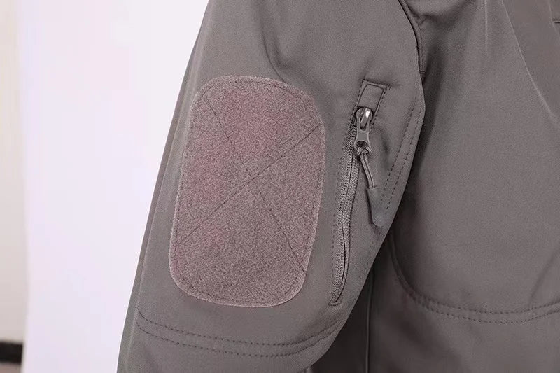 Men's Tactical Softshell Tracksuit, Fleece Lined