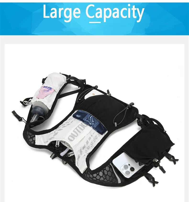 Reflective Hydration Vest Running & Cycling