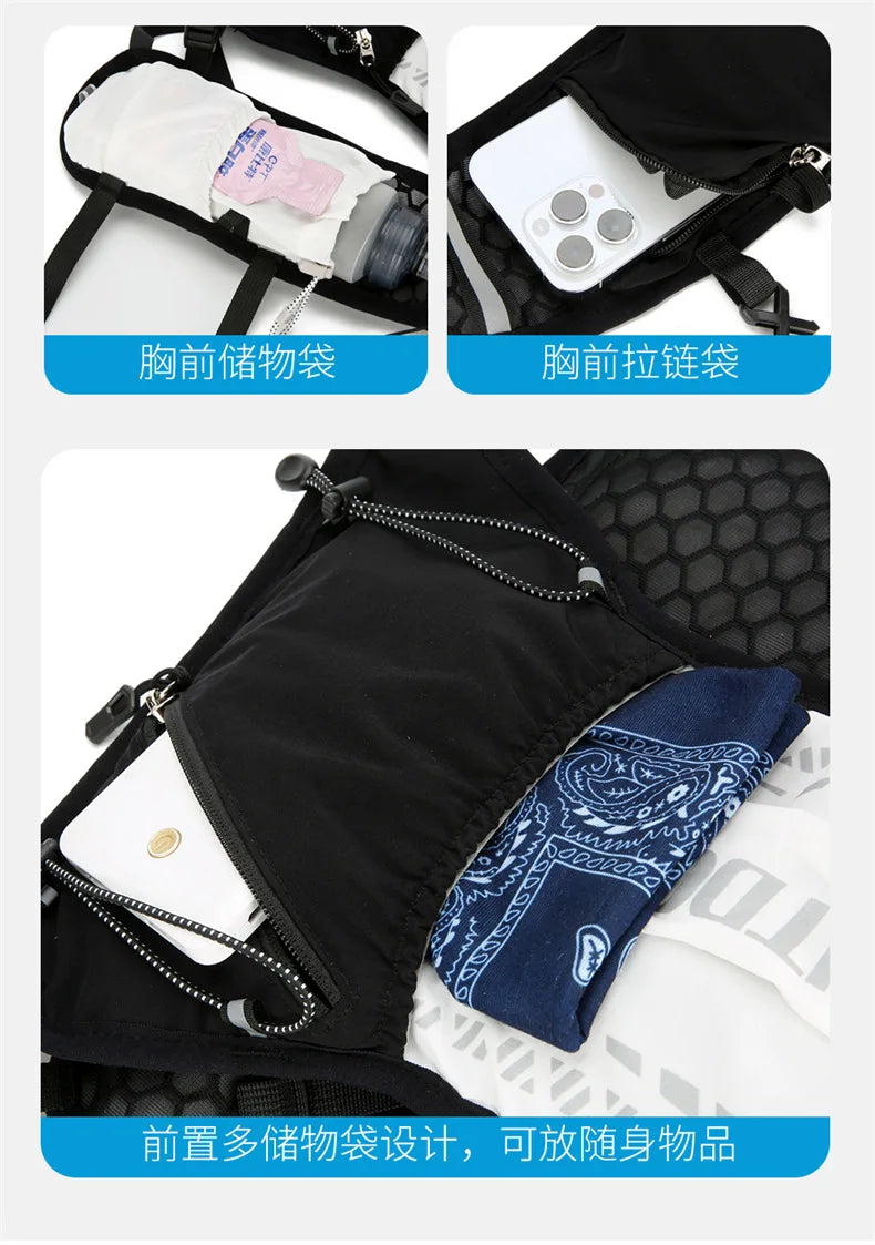 Reflective Hydration Vest Running & Cycling