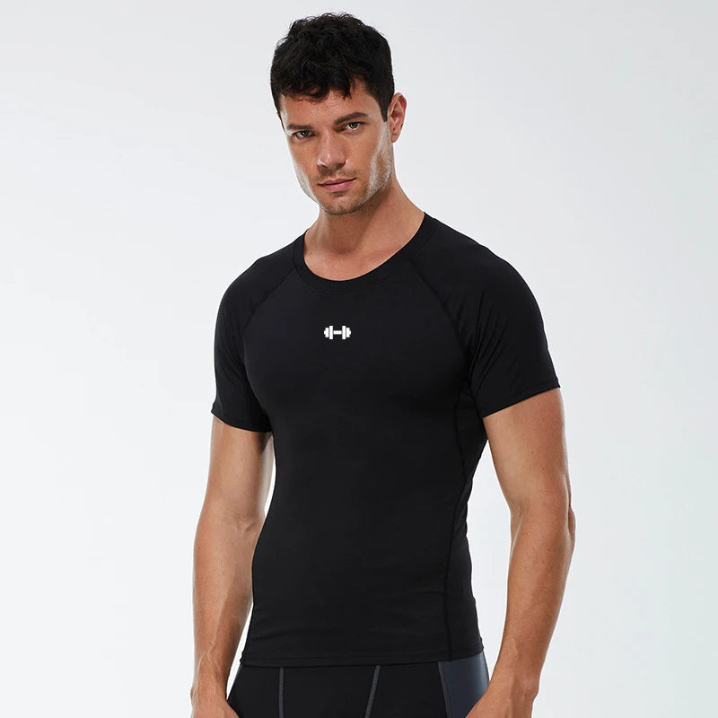 Men's Compression Quick Dry Athletic Tee