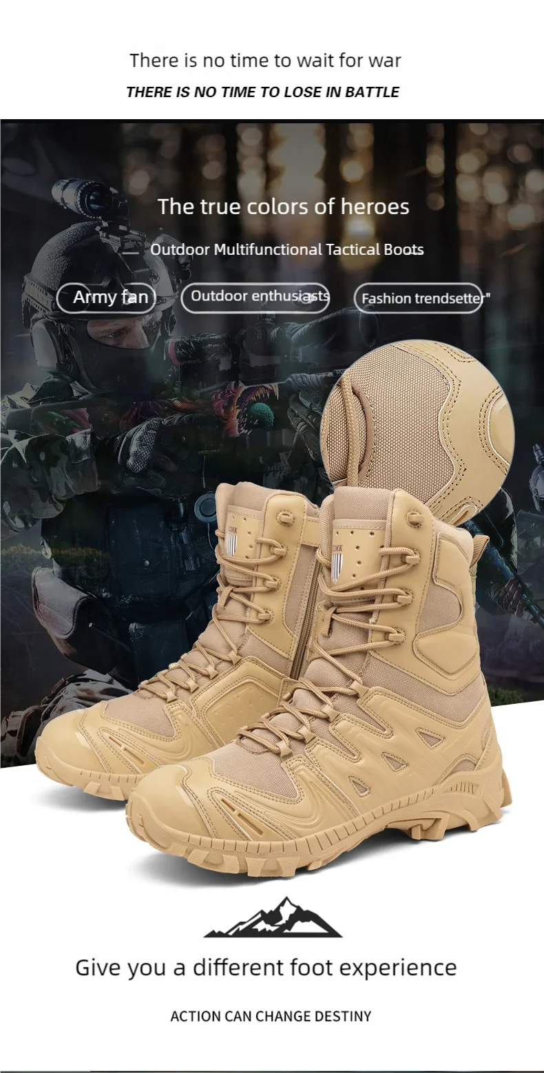 Men's High Top Hiking Boots