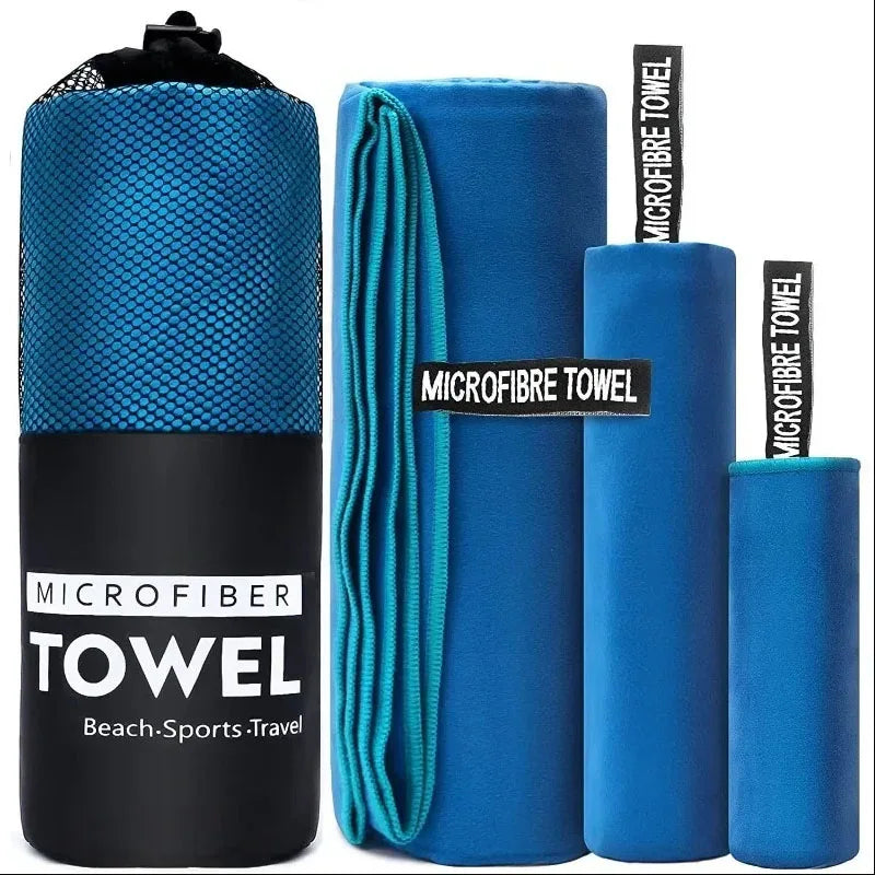 Quick Dry Microfiber Sports Towel 40×80 & 80×160 Cm