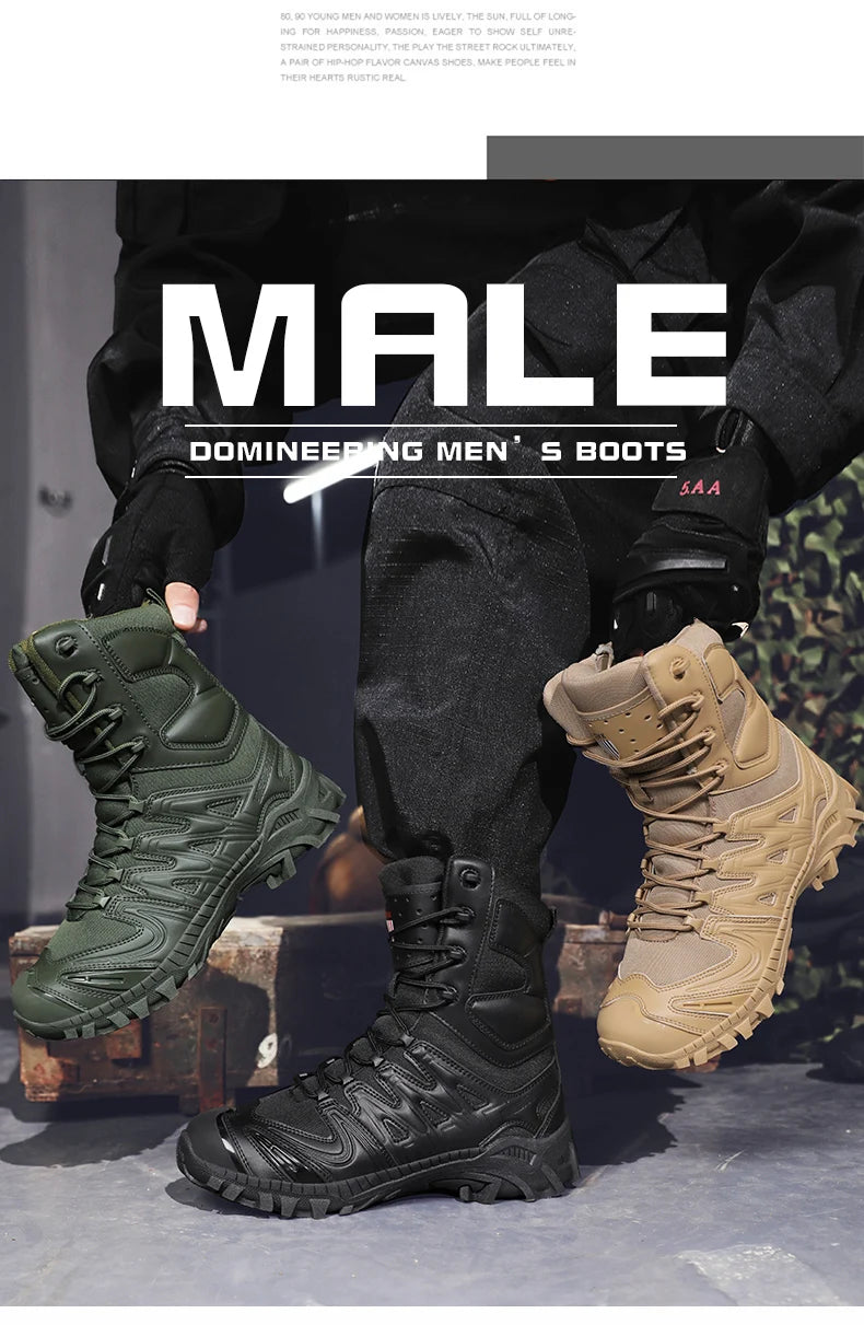 Men's High Top Hiking Boots
