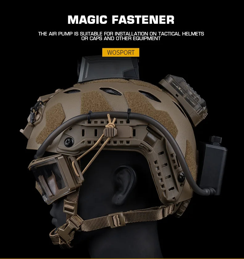 Tactical Goggle Defogger Fan Kit