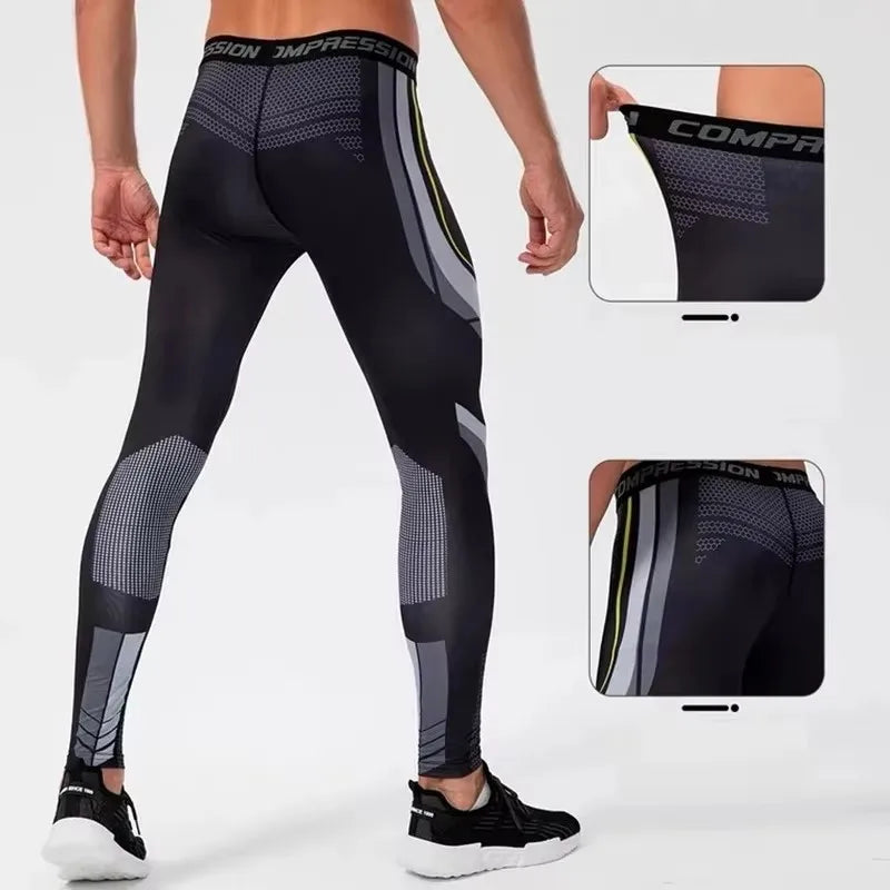 Men's Compression Running Tights