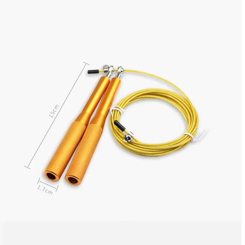 Adjustable Speed Jump Rope with Aluminum Handles