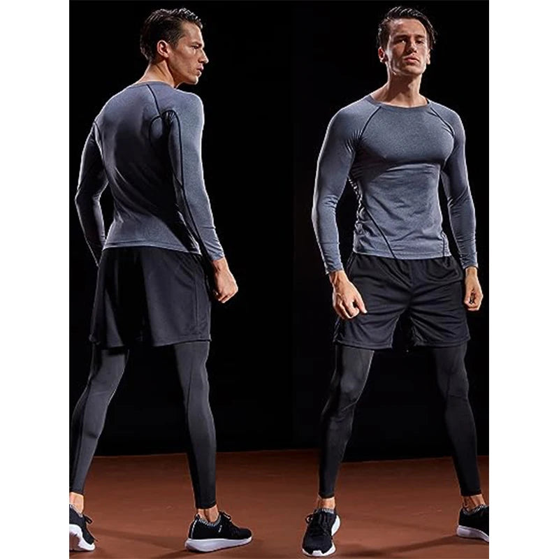 Men's Compression Long Sleeve Training Shirt