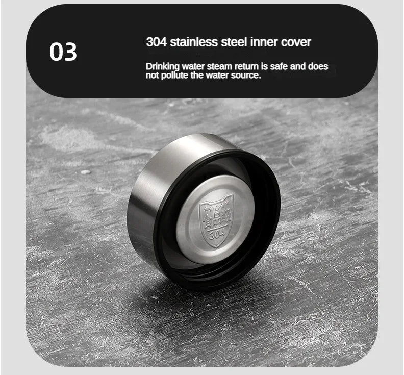 LED Temperature Stainless Steel Thermos