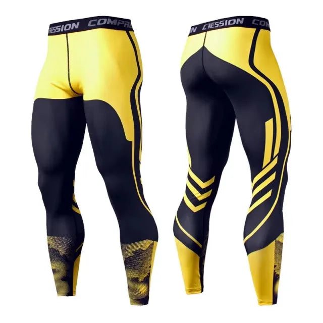 Men's Compression Running Tights