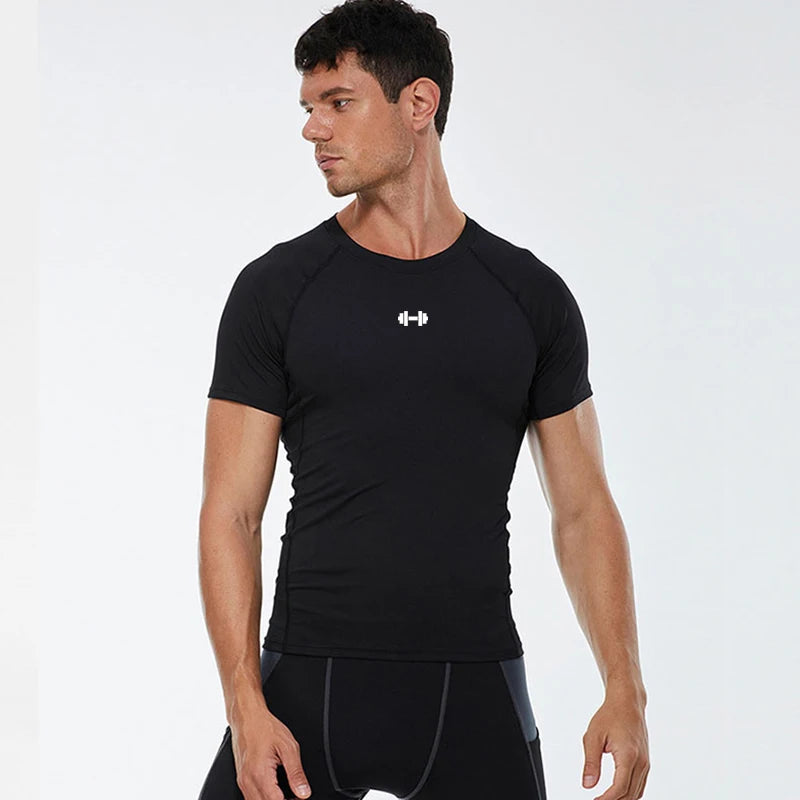 Men's Compression Quick Dry Athletic Tee