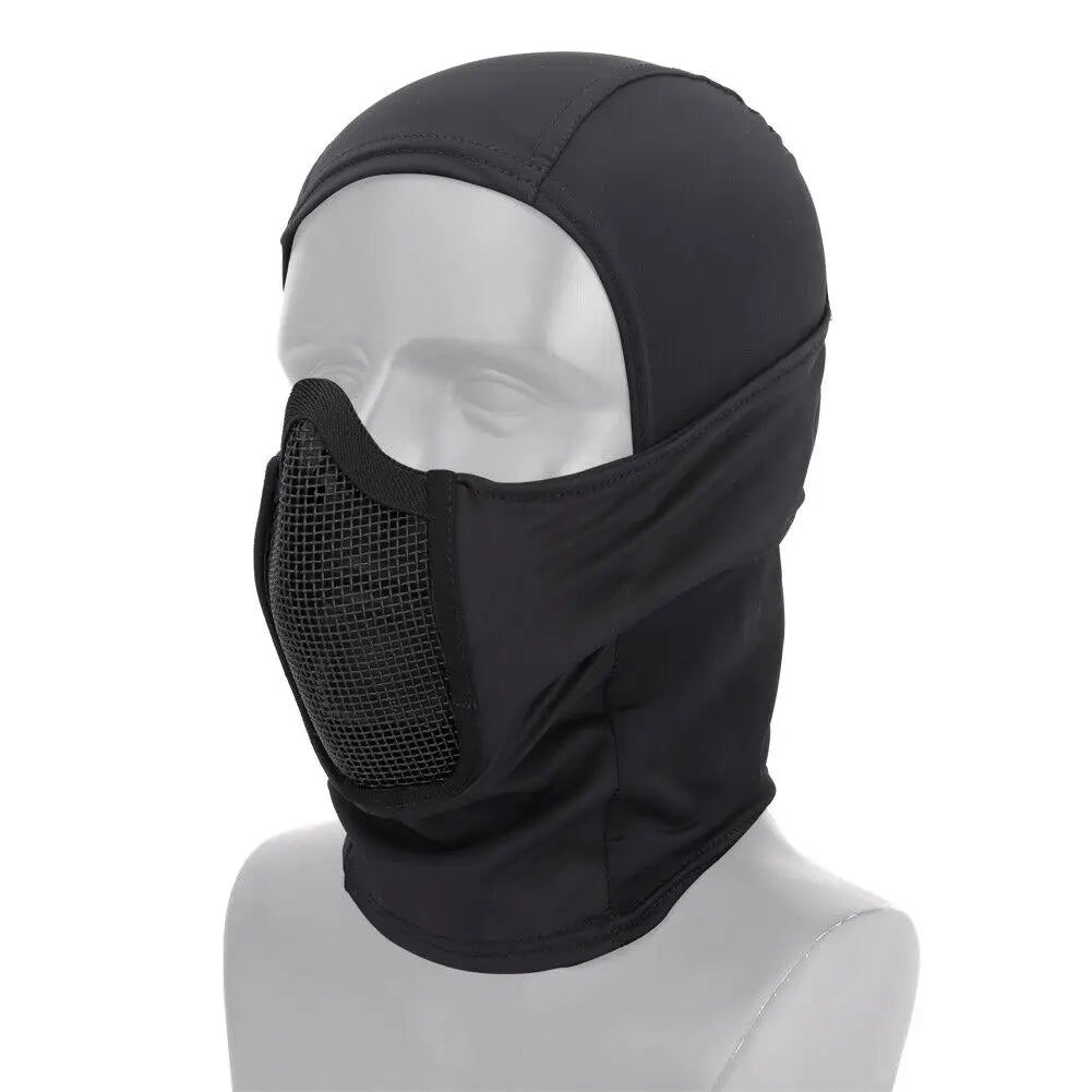 Tactical Mesh Half Face Balaclava