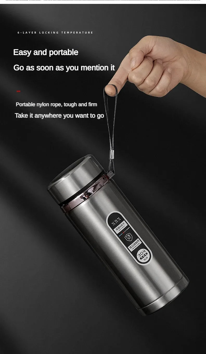 LED Temperature Stainless Steel Thermos