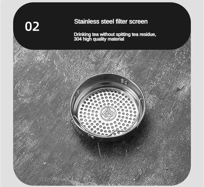 LED Temperature Stainless Steel Thermos