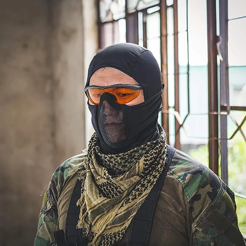 Tactical Mesh Half Face Balaclava