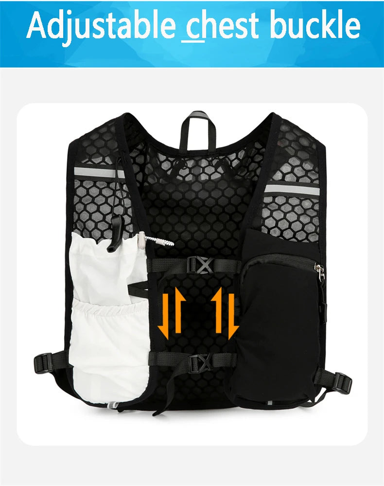 Reflective Hydration Vest Running & Cycling