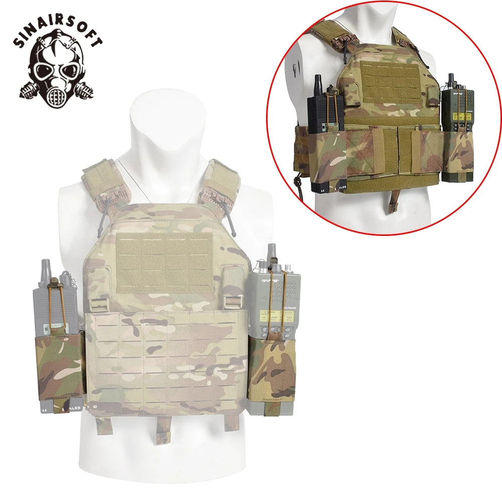 Wingman V2 Elastic Radio & Mag Pouch (pair)