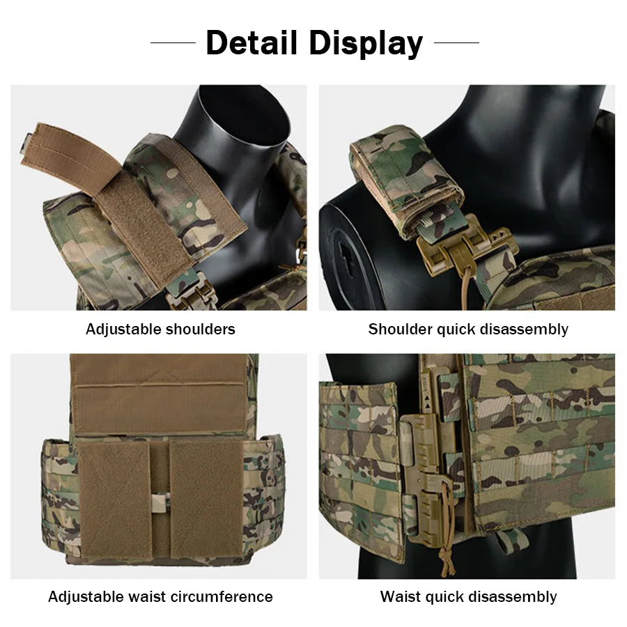 Quick Disassembly Training Vest