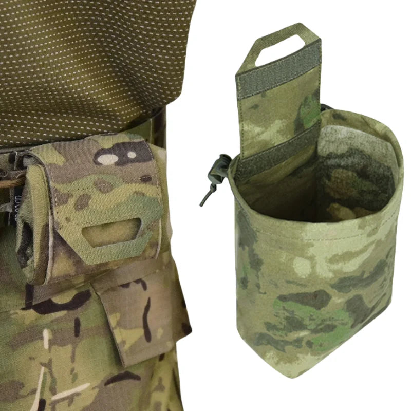 Foldable MOLLE Dump Pouch Mini Magazine Utility