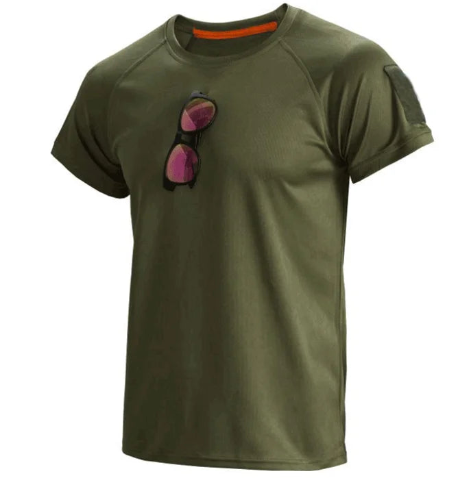 Men's Quick Dry O Neck Outdoor Tee