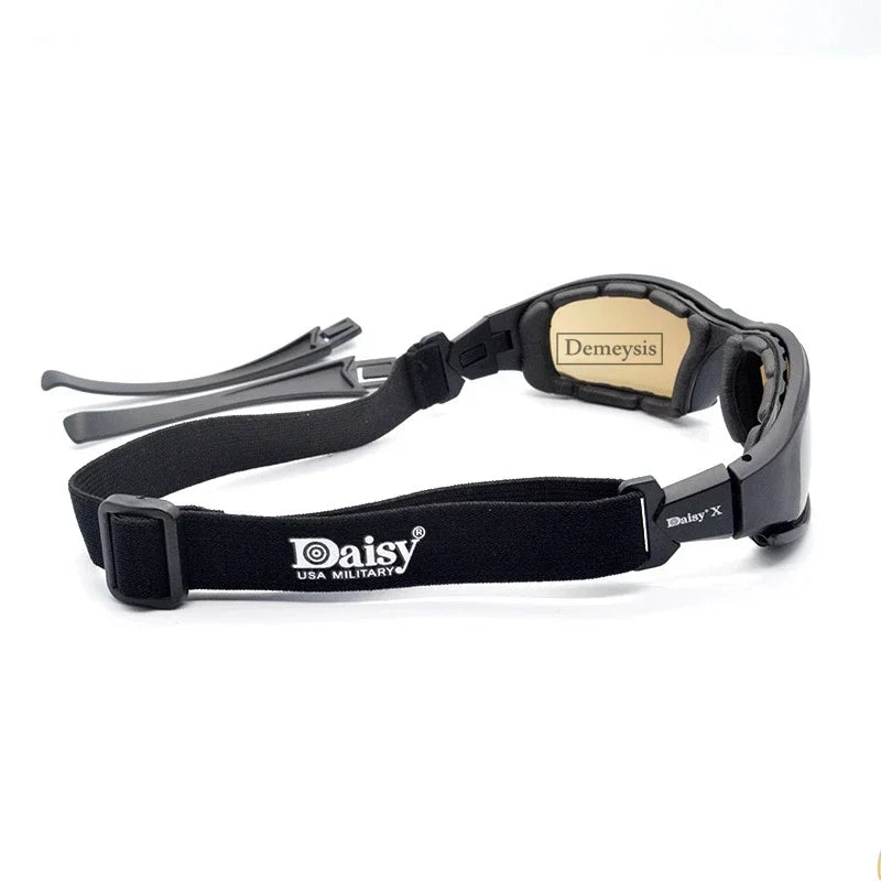 Tactical 4‑lens Polarized Sunglasses
