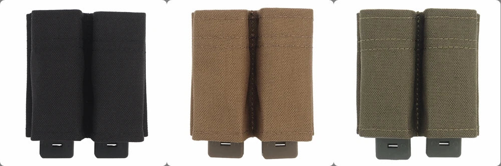 9mm Tactical Pistol Magazine Pouch Single or Double