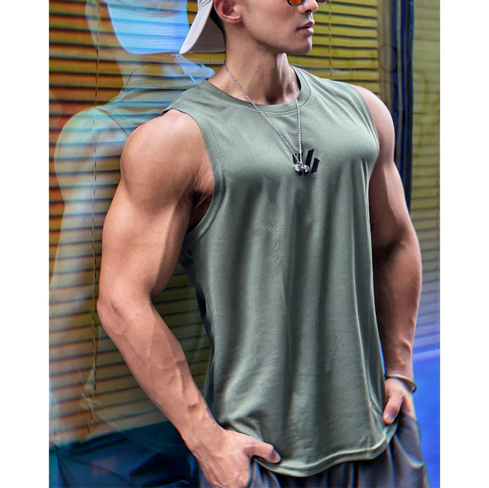 Men's Mesh Athletic Tank Top