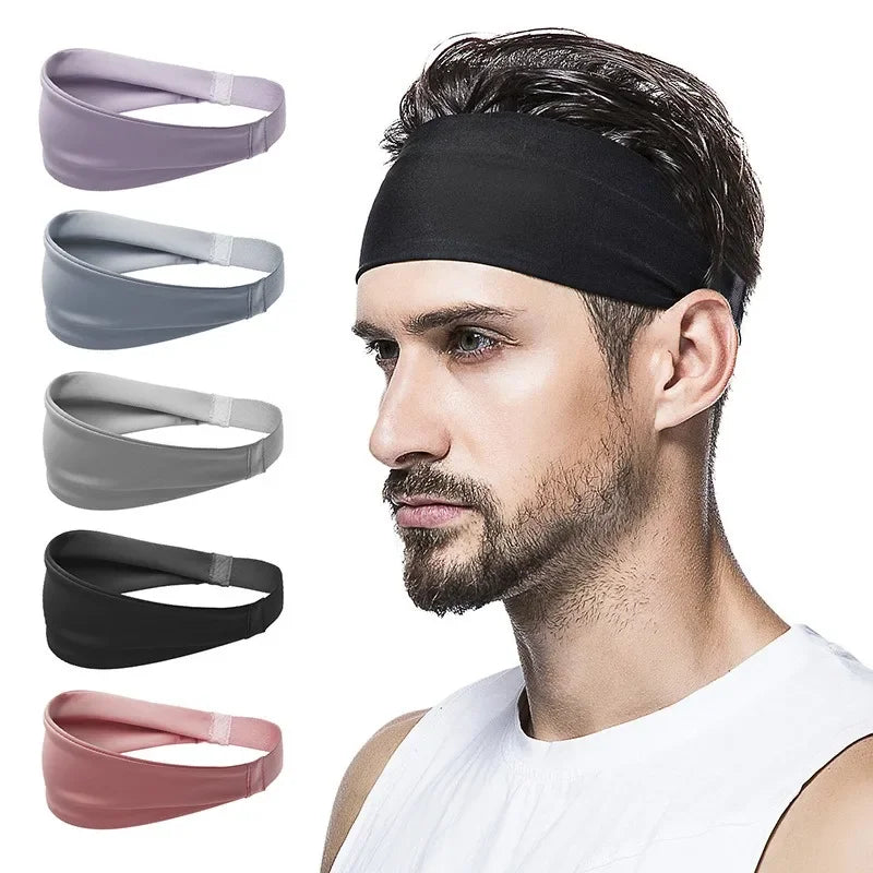 Elastic Absorbent Sports Headband