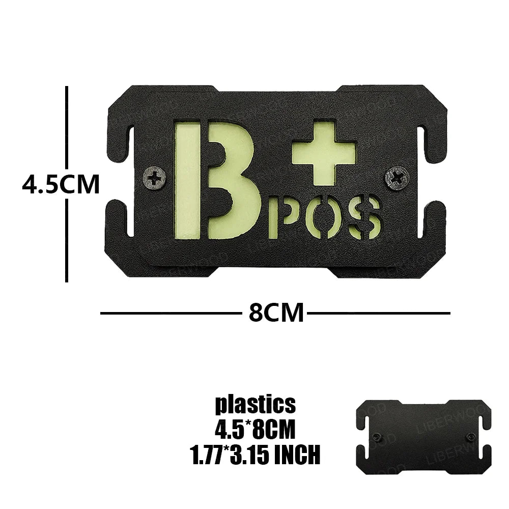 MOLLE Night Light Id Patch (hook & Loop)