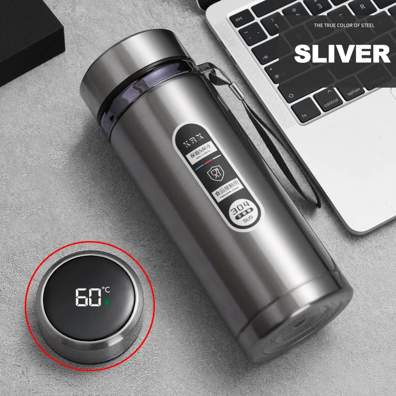 LED Temperature Stainless Steel Thermos