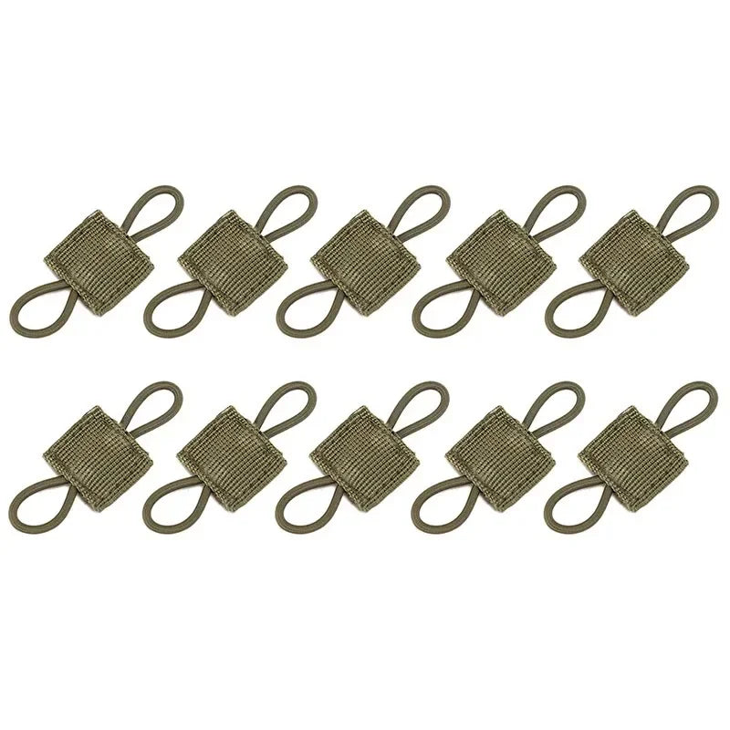 MOLLE Elastic Nylon Retainers 10 Pack
