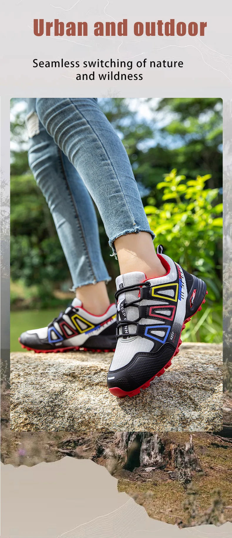 Unisex Lightweight Non Slip Hiking & Cycling Shoes