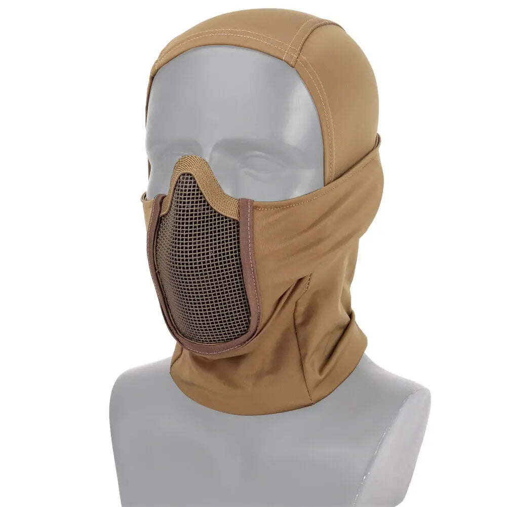 Tactical Mesh Half Face Balaclava