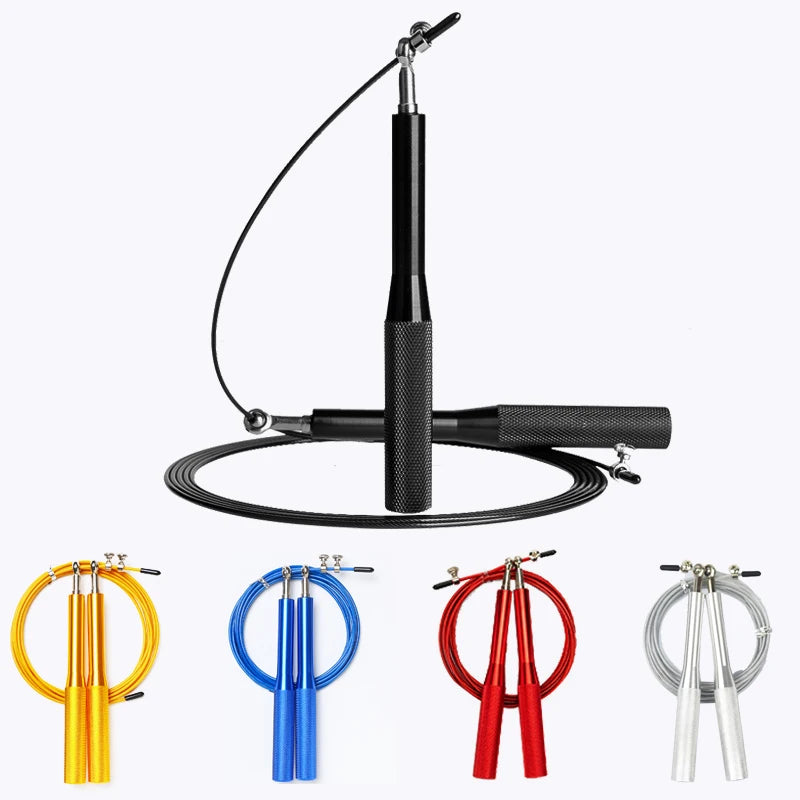 Adjustable Speed Jump Rope with Aluminum Handles