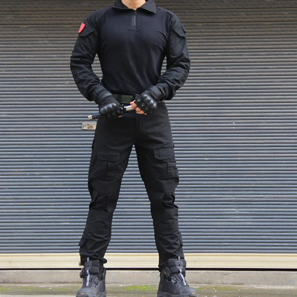 Tactical Camouflage Shirt & Pants Set