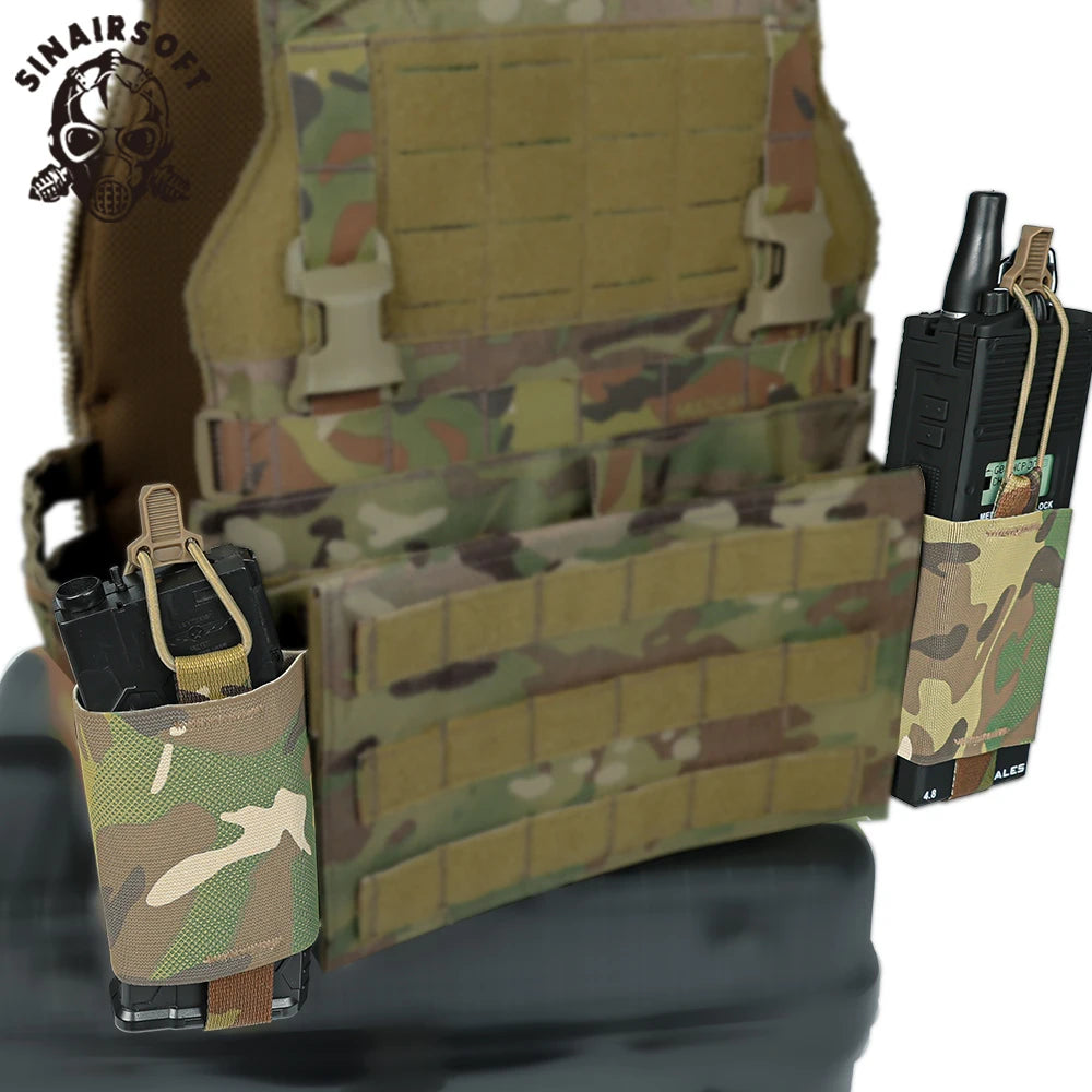 Wingman V2 Elastic Radio & Mag Pouch (pair)