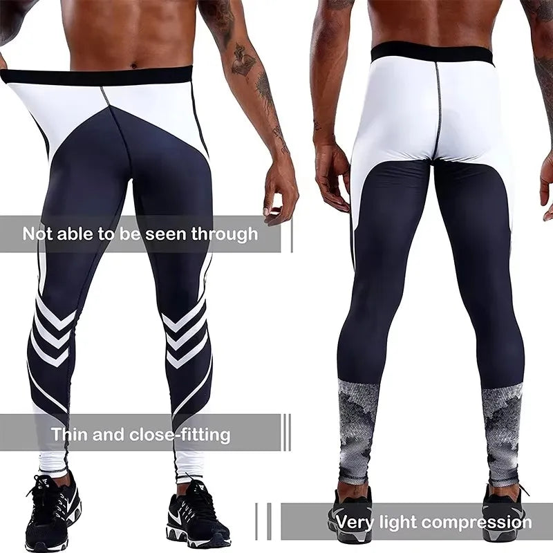 Men's Compression Running Tights