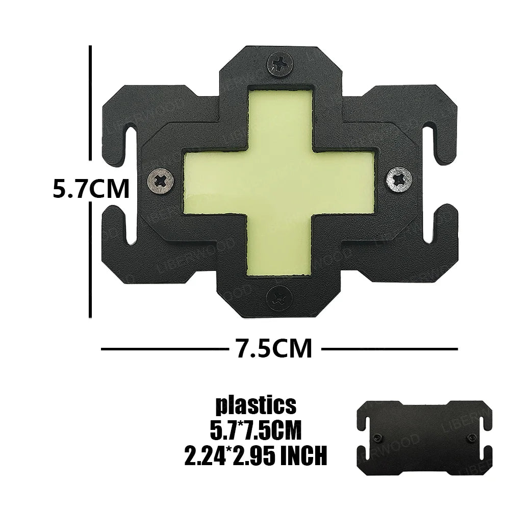 MOLLE Night Light Id Patch (hook & Loop)