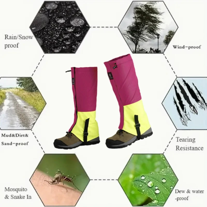 Waterproof Leg Gaiters Snow & Hiking