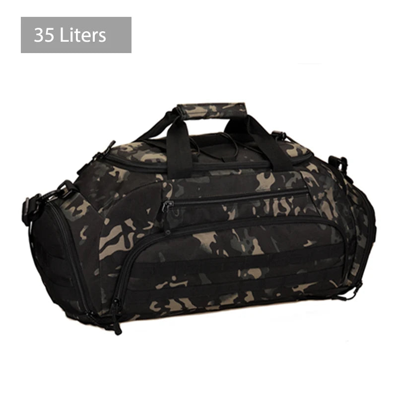 35/45l Tactical Gym Duffel Backpack Waterproof